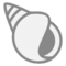 Spiral Shell emoji on HTC
